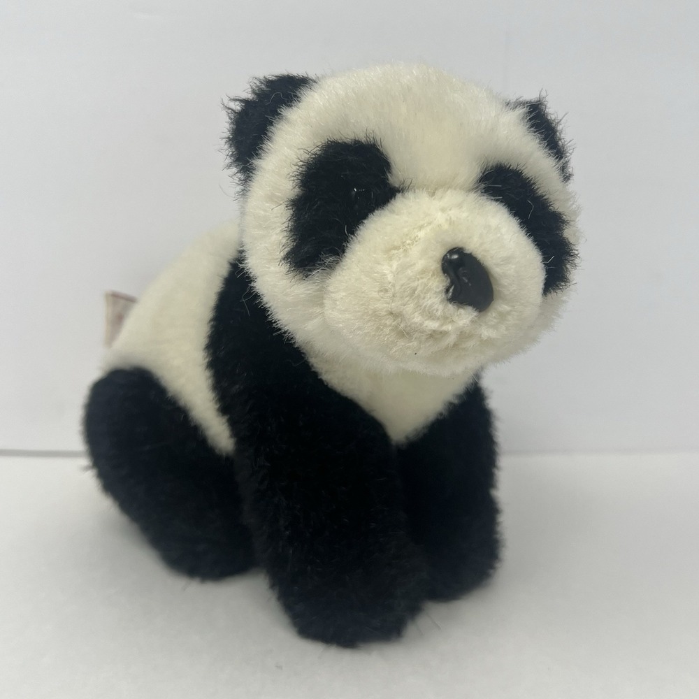 Vintage‎ Gund Panda Bear Plush 5052 8" Stuffed Animal